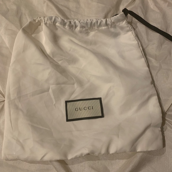 Gucci Black Suede/Leather Dionysus Logo Belt sz 80(32) main image 6
